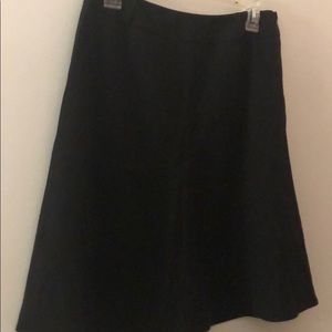 Formal black skirt